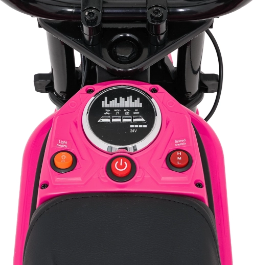 Slim bedieningspaneel met 24V-indicator