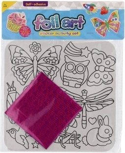 Fonkelende decoratie met folies