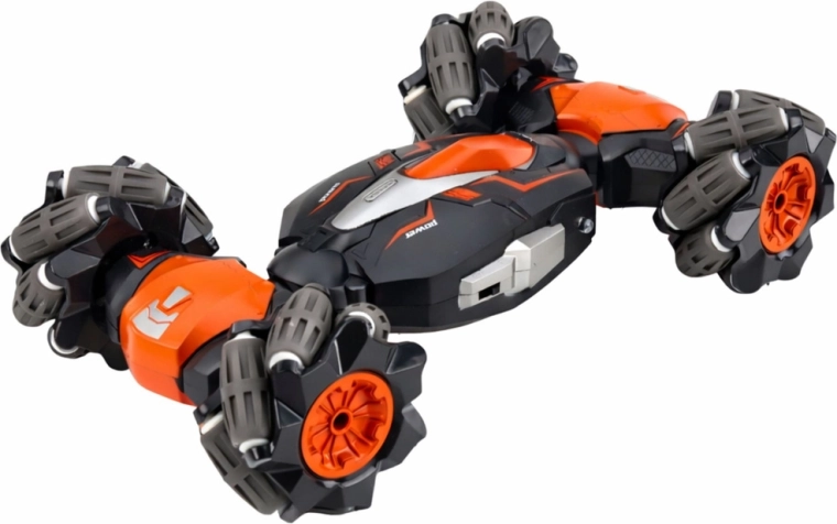 Omnidirectionele wielen voor zijwaartse drift en 360° spins