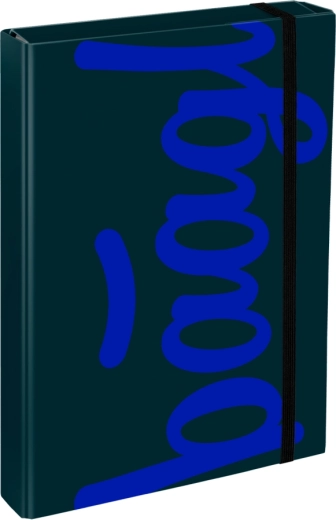 Mappen voor schoolschriften A4 Jumbo blauw BAAGL