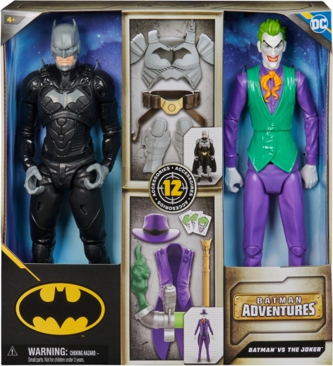 Batman en Joker – actiefiguren 30 cm met speciale uitrusting