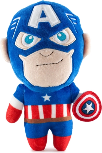 Pluchen Captain America 20 cm - 1 stuk