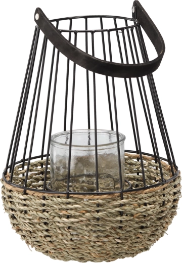 Duurzame metalen constructie in zwart‑bruin design