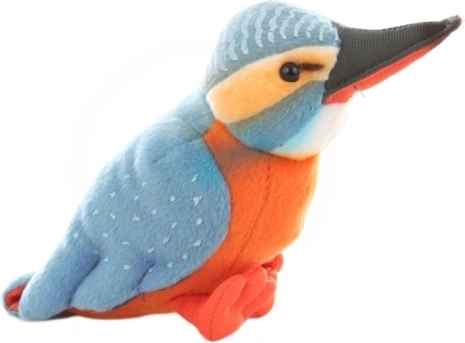 Pluchen ijsvogel voor kinderen
