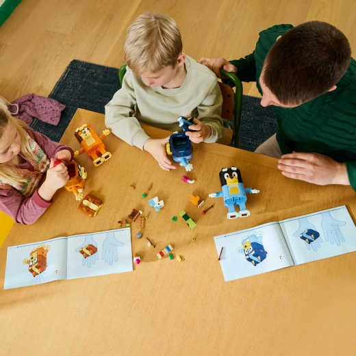 Samen als gezin stap voor stap bouwen