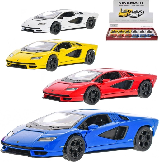 Kinsmart metalen modelauto Lamborghini Countach LPI 800-4 12,5 cm (1:38) - 1 stuk