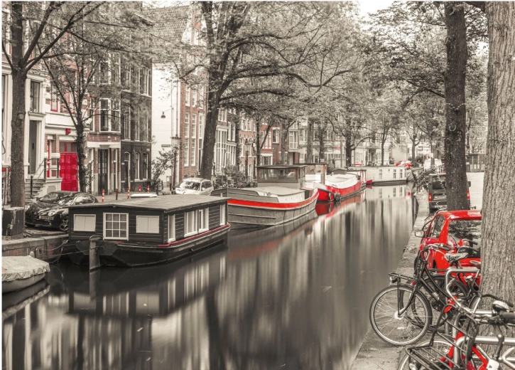 Puzzle DINO Amsterdam – kanaal, 3000 stukjes