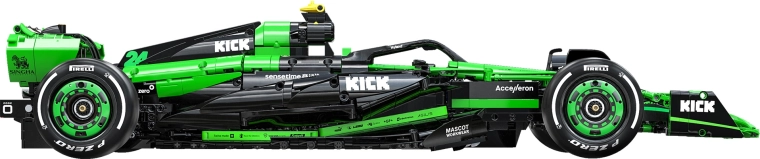 Realistische uitvoering van een F1-eenzitter op schaal 1:8