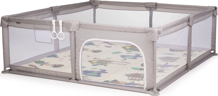 Groot speeloppervlak en ademende meshwanden