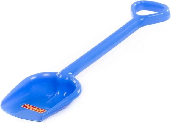 Grote plastic schep 41 cm blauw
