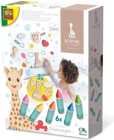 SES Sophie la girafe badkrijtjes en schuimfiguurtjes