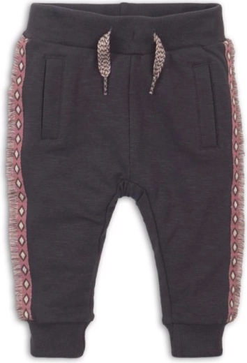 Dirkje kinderjoggingbroek D-Love donkerbruin