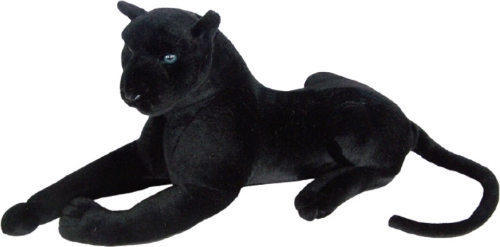 Pluchen zwarte panter 60 cm