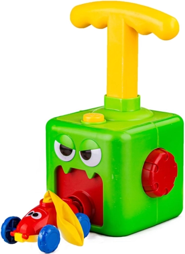 Aandrijving met ballon zonder batterijen