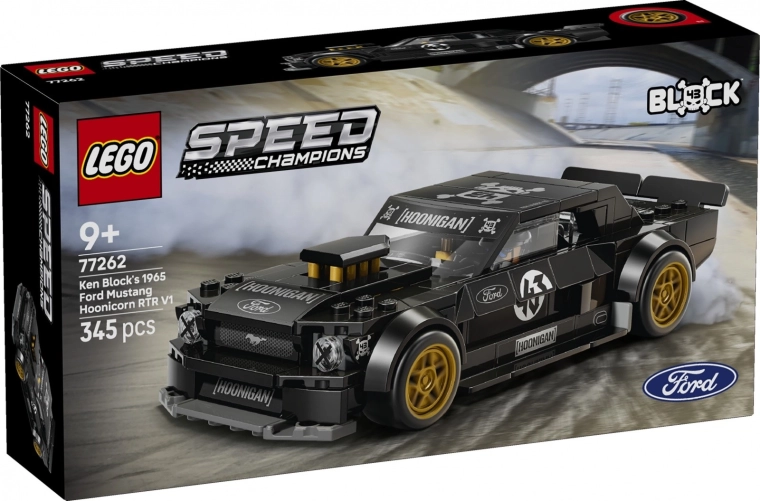 LEGO Speed Champions 1965 Ford Mustang Hoonicorn V1 van Ken Block