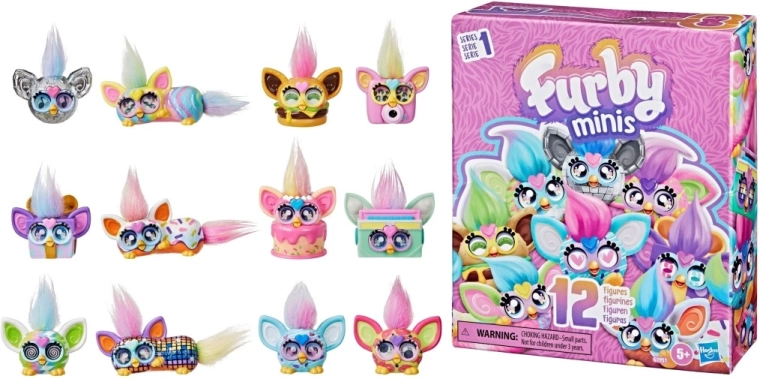 Furby-minifiguurtjes – grote verpakking 12 stuks