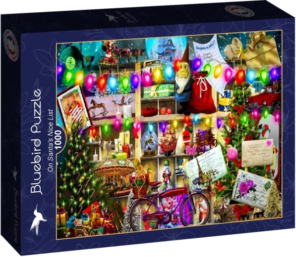Bluebird puzzel Santa’s lijst van brave kinderen 1000 stukjes