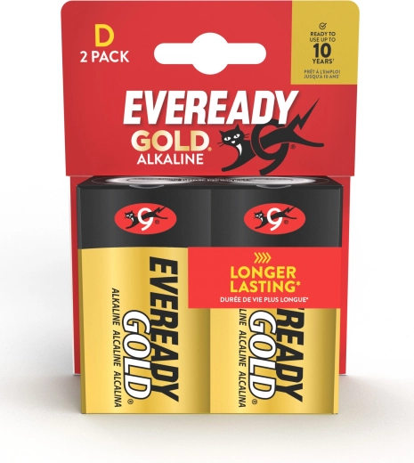 Energizer Eveready Gold alkaline batterij D (LR20)