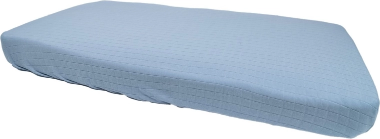 Hoeslaken voor babybedje Lodger Slumber solid 60 × 120 cm blue fogg