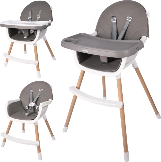 Eetstoeltje BITEO grijs