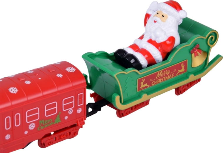 Stijlvolle wagons met kerstthema