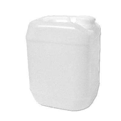 Kunststof jerrycan 30 l van HDPE voor water en levensmiddelen, wit