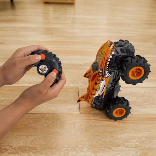 Stunt met één druk op de knop