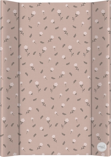 Ceba Baby harde verschoonmat met stevige plank 50 × 70 cm basic petite blossoms