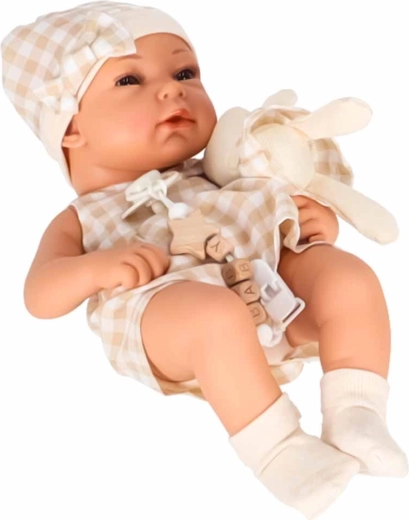 Realistische babypop met accessoires