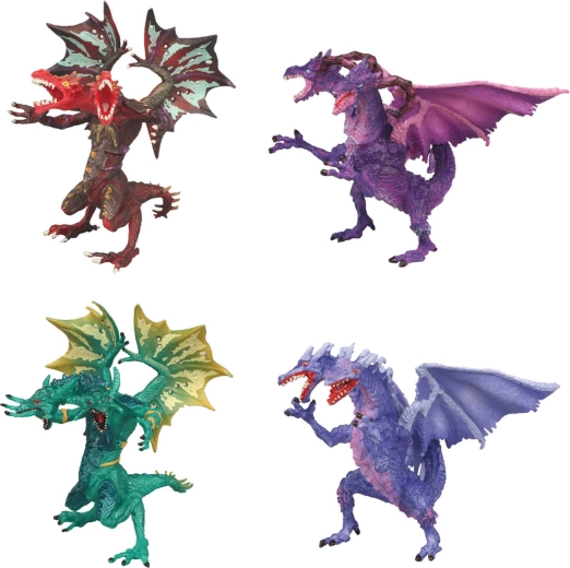 Drakenfiguur 10 cm - 1 stuk