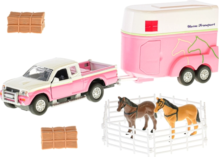 Aanhanger met laadklep en zijdeur(en)