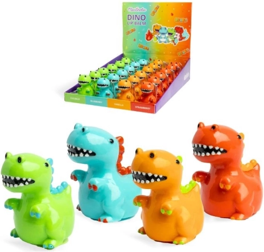 Dino lippenbalsem met smaak 1,5 g - 1 stuk