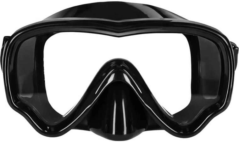 Panoramisch masker met gehard glas
