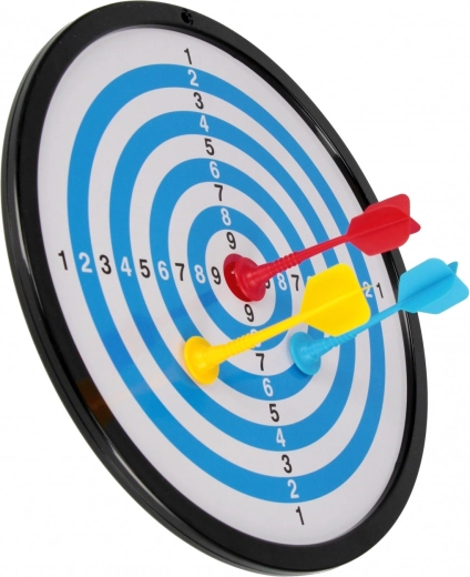 Dartbord voor een wedstrijd op punten