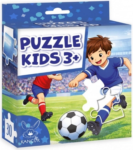 Puzzle kids 3+ voetballers