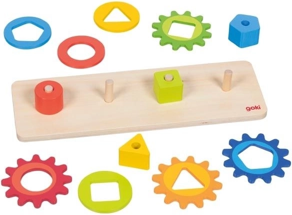 Leren door te spelen: vormen en kleuren sorteren