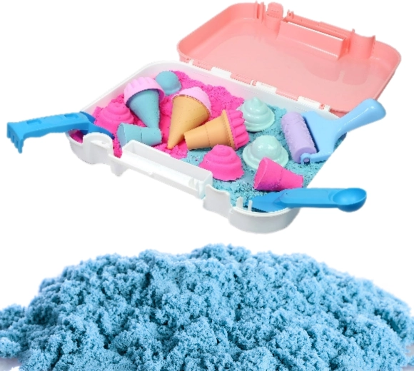 1 kg gekleurd kinetisch zand