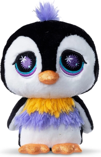 Hasbro Littlest Pet Shop pluchen pinguïn 16 cm - 1 stuk