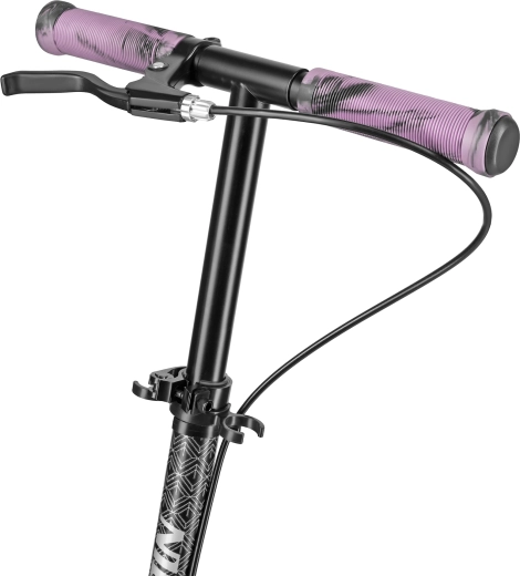 Aanpasbaar stuur en comfortabele handgrepen