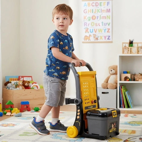 Mobiele werkplek met wielen