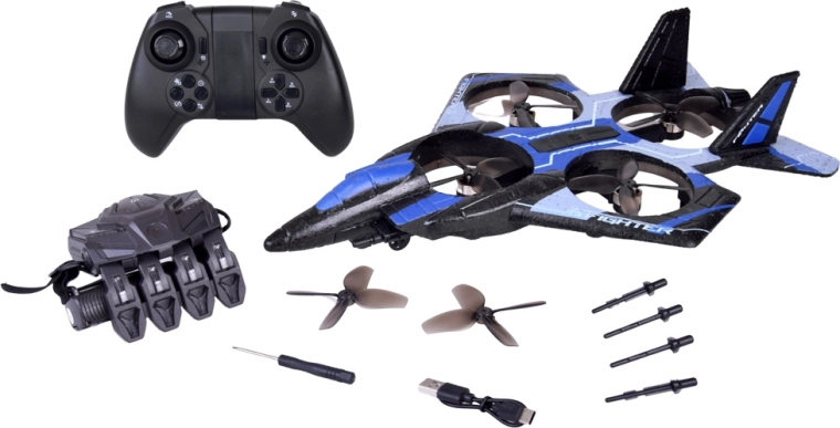 Dubbele bediening: handschoen en klassieke controller