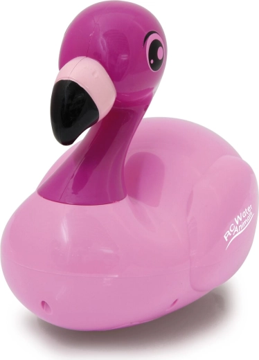 Schattige flamingo voor bad en zwembad