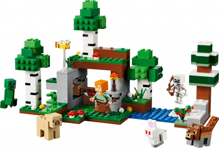 Actievolle Creeper-explosie zoals in de game