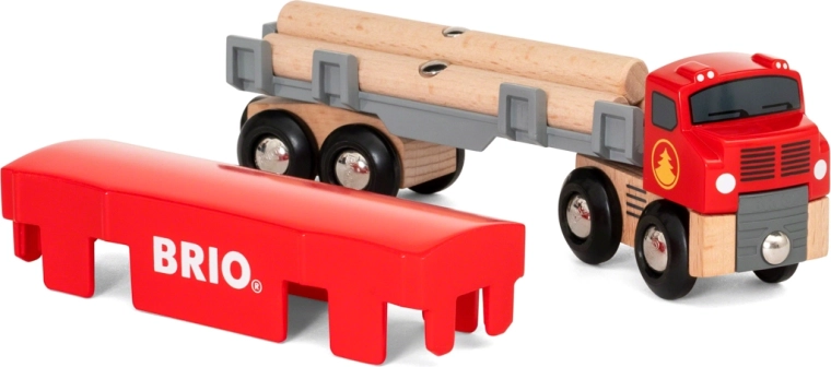 3 boomstammen klaar voor de magnetische kraan