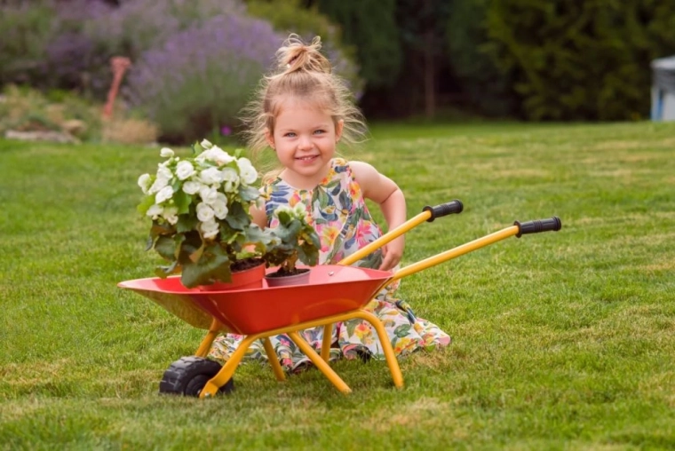 Plezier voor kleine tuiniers