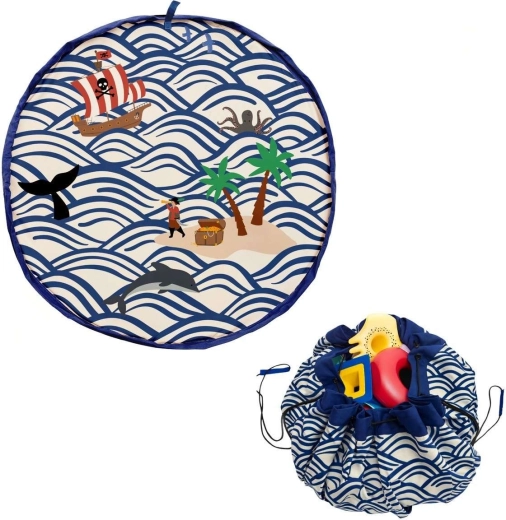 Play&Go Noomad outdoor speelkleed en speelgoedzak pirate - 1 stuk