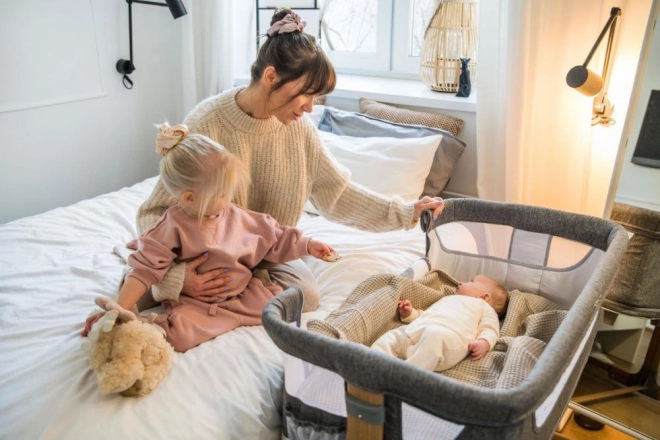 Dicht bij je baby, ook ’s nachts