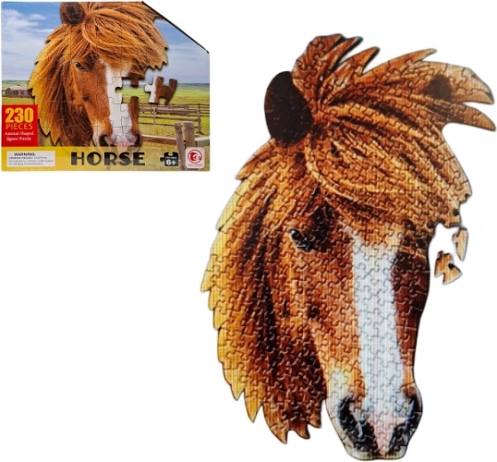 Puzzel 230 stukjes – paardenhoofd