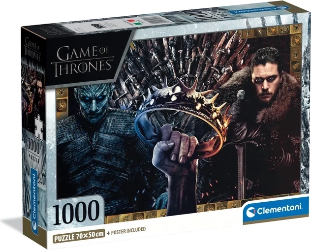 Clementoni puzzel Game of Thrones – fantasycollage 1000 stukjes