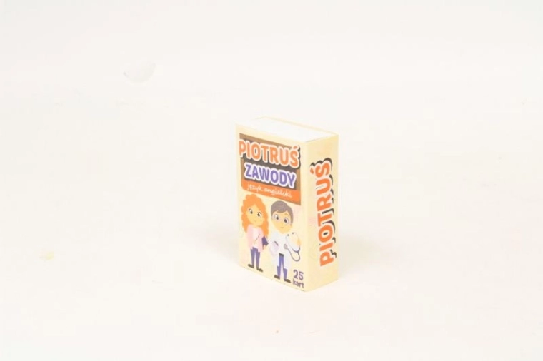 Mini kaartspel Piotruś – beroepen (Engels)